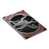 [100] Sacred Silver Octopus in Defensive Posture Notizblock (Rechte Seite)