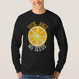 100 Saft Keine Kerne Orange Männer Vasectomy T-Shirt