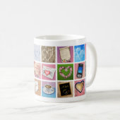 100 sagt, ich Liebe Sie Tasse (VorderseiteRechts)