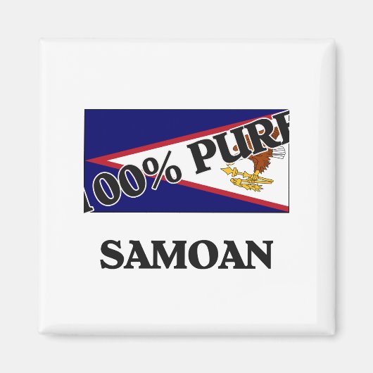 100 % SAMOAN MAGNET (Vorne)