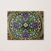 [100] Schatz-Fund: Keltisches Kreuz Puzzle (Horizontal)