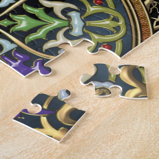 [100] Schatz-Fund: Keltisches Kreuz Puzzle (Seite)