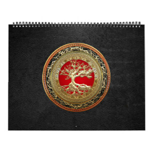 [100] Schatzfund: Keltischer Lebensbaum [Gold] Kalender