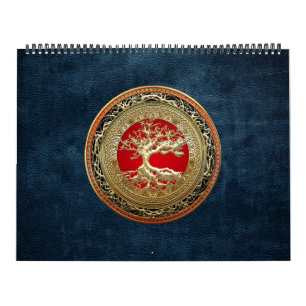 [100] Schatzfund: Keltischer Lebensbaum [Gold] Kalender