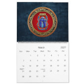 [100] Schatzkammer: Alter ägyptischer Skarabäus Kalender (Mär 2027)