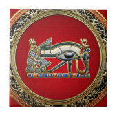 [100] Schatzkammer: Das Auge des Horus Fliese (Vorderseite)