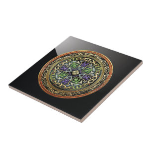 [100] Schatzkammer: Keltisches Kreuz Fliese