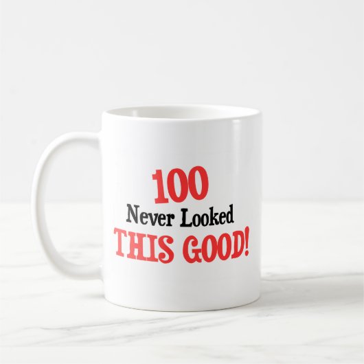 100 schauten nie gutes dieses! kaffeetasse (Links)