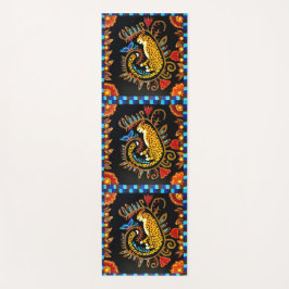 100 - Schlafende Jaguar Yoga Mat Yogamatte