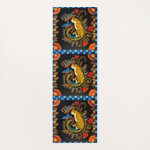 100 - Schlafende Jaguar Yoga Mat Yogamatte (Rückseite)