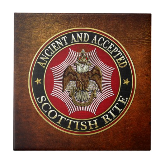 [100] Schottischer Rite Fliese (Vorderseite)