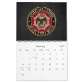 [100] Schottischer Ritus-doppelköpfiger Adler Kalender (Feb 2027)