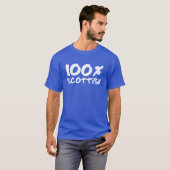 100 % schottischer T - Shirt (Vorne ganz)