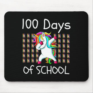 100. Schulabbruch Einhornlehrer Kinder Mousepad