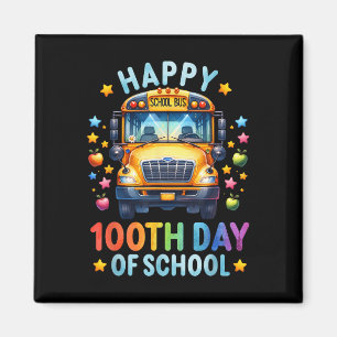 100. Schulbusfahrer 100 Tage in S Magnet