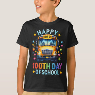 100. Schulbusfahrer 100 Tage in S T-Shirt
