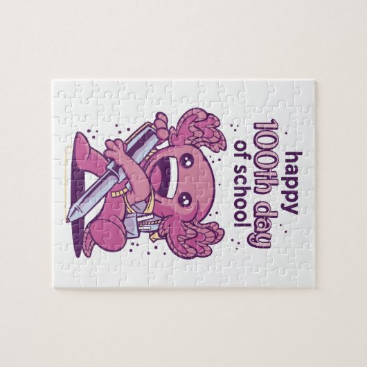 100. Schuleinladung Puzzle (Horizontal)