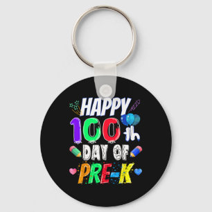 100. Schulgeschenk 100 Tage vor dem Schulabschluss Schlüsselanhänger