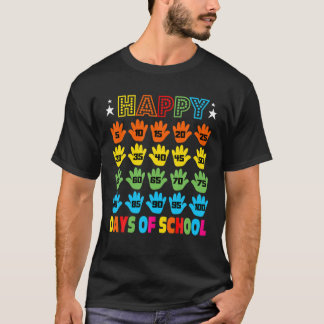 100. Schulkostüm für Kinder Mädchen Jungen 10 T-Shirt