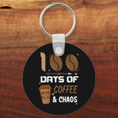 100. Schullehrer 100 Tage Kaffee und Schlüsselanhänger (Vorderseite)