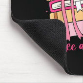 100. Schullehrer 100 Tage Kaffeepause Mousepad (Ecke)