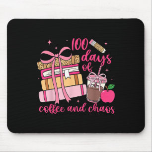 100. Schullehrer 100 Tage Kaffeepause Mousepad