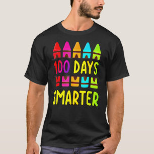100. Schullehrer 100 Tage klüger Rainb T-Shirt