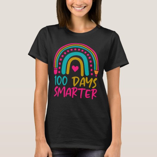 100. Schullehrer 100 Tage klüger T-Shirt (Vorderseite)