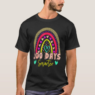 100. Schullehrer 100 Tage schlauer Leopa T-Shirt