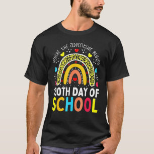 100. Schullehrer 100 Tage schlauer Leopa T-Shirt