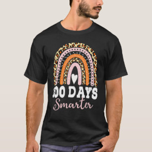 100. Schullehrer 100 Tage schlauer Leopa T-Shirt