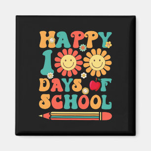 100. Schullehrer Groovy - 100 Tage Smar Magnet