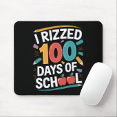 100. Schullehrer I Rizated 100 Days Mousepad (Mit Mouse)