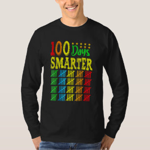100. Schullehrer Kind glücklich 100 Da T-Shirt