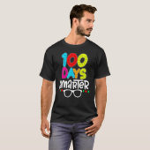 100. Schullehrer Kind glücklich 100 Da T-Shirt (Vorne ganz)