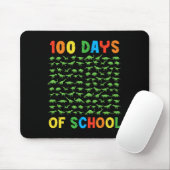 100. Schullehrer Kinder 100 Tage Dinosaurier Mousepad (Mit Mouse)