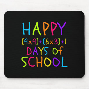 100. Schullehrer Kinder 100 Tage Mathematik für Mousepad