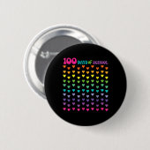 100. Schullehrer Kinder 100 Tage Mathematik Num Button (Vorne & Hinten)