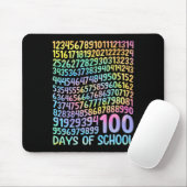 100. Schullehrer Kinder 100 Tage Mathematik Num Mousepad (Mit Mouse)