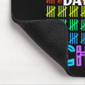 100. Schullehrer Kinder 100 Tage Mathematik Num Mousepad (Ecke)