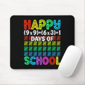 100. Schullehrer Kinder 100 Tage Mathematik Num Mousepad (Mit Mouse)