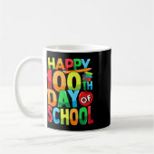 100. Schullehrer Kinder Kind glücklich 100 D Kaffeetasse (Links)