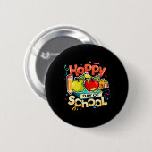 100. Schullehrer Rainbow 100 Days Smart Button (Vorne & Hinten)