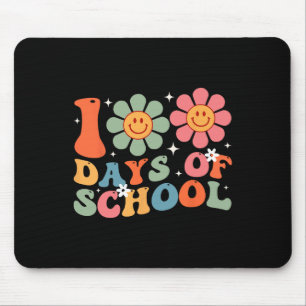 100. Schullehrer Retro Kinder 100 Tage Mousepad