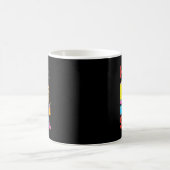 100. Schullehrer Student Leopard 100 Da Kaffeetasse (Mittel)