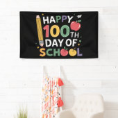 100. SchullehrerInnen glücklich 100 Tage Banner (Insitu)
