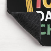 100. SchullehrerInnen glücklich 100 Tage Mousepad (Ecke)