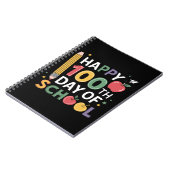 100. SchullehrerInnen glücklich 100 Tage Notizblock (Linke Seite)