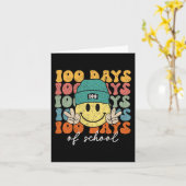 100. Schullehrertag 100 Tage 1 Karte (Gelbe Blume)