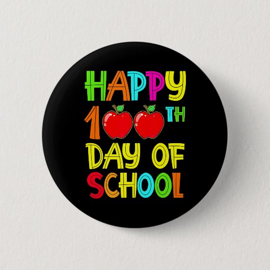 100. Schullehrertag 100 Tage 2022 Button (Vorderseite)